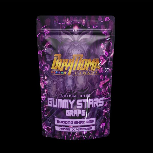 Buy Shroom Gummy Stars - Grape - 3000MG Online in Canada - Buy MDMA Canada