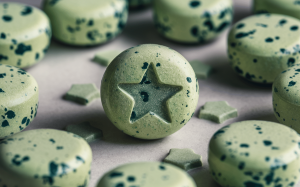 Buy Green Star MDMA ecstasy pill